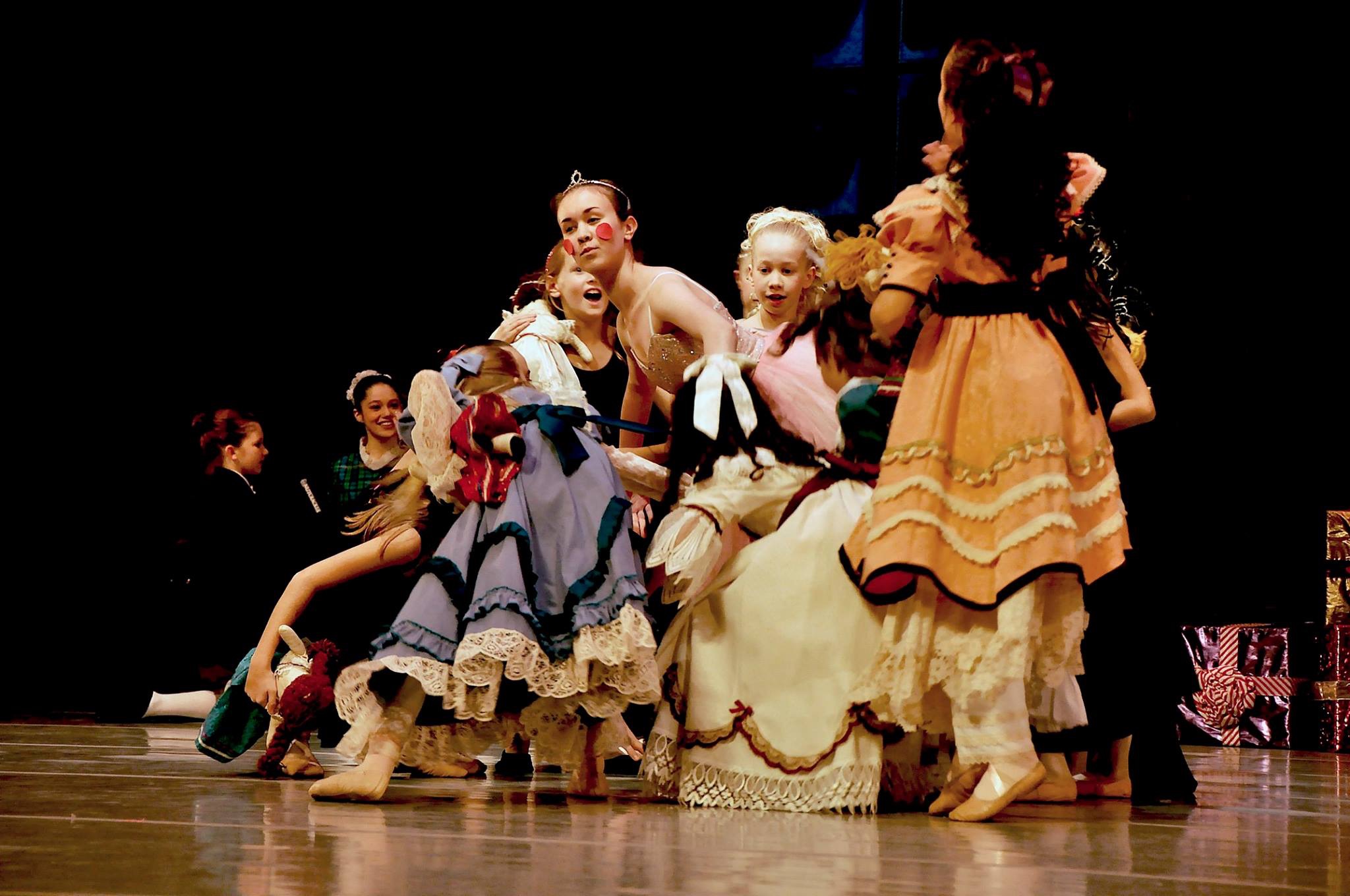 Ballerina Doll dress rehearsal